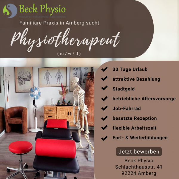 Stellenanzeige Physiotherapeut in